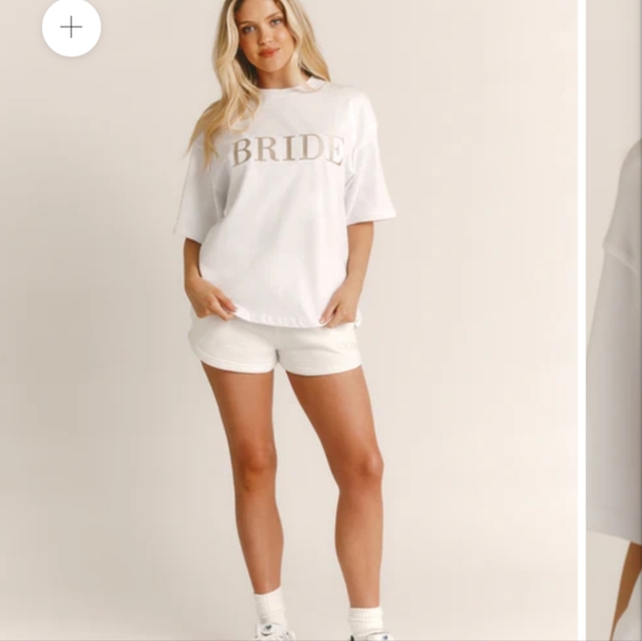 Six Stories Small White 'Bride' T-Shirt - Picture 2 of 4